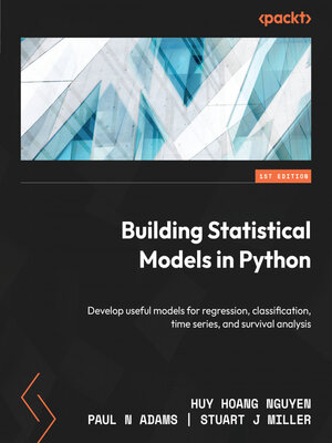 cover image of Building Statistical Models in Python